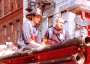 Стив Бушеми работает в пожарной команде