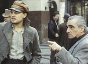 С Ди Каприо на съемках Банд Нью-Йорка (2002)